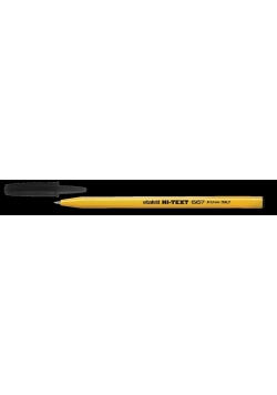 Długopis Orange 0,7mm czarny (50szt) HI-TEXT