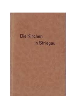 Die kirchen in Striegau, 1937r.