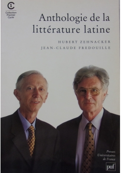 Anthologie de la litterature latine