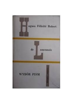 Lamennais, wybór pism