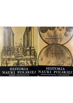 Historia nauki polskiej, tom I i II