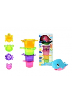 Water Fun - Kubeczki i wieloryb