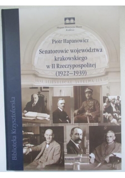 Senatorowie województwa krakowskiego w II Rzeczypospolitej (1922-1939)
