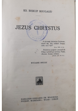 Jezus Chrystus 1927 r.