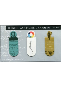 Zakładki magnetyczne Goethe Zestaw 3 sztuki
