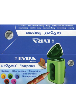 Lyra Temperówka Groove podwójna 12 sztuk