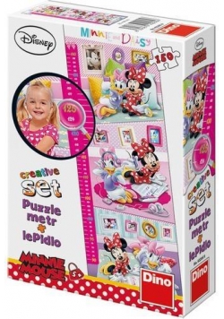 Puzzle 150 z miarką Minnie DINO