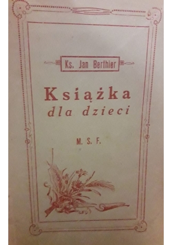 Książka dla dzieci , 1928 r.