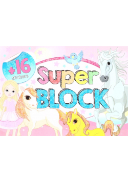 Super block + 16 naklejek