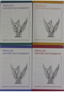 Przegląd Historyczno-Wojskowy, zestaw czterech książek