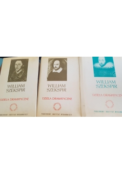 William Szekspir Dzieła dramatyczne tom I,II,V