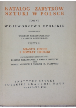 Katalog zabytków sztuki w Polsce, tom VII, zeszyt 2