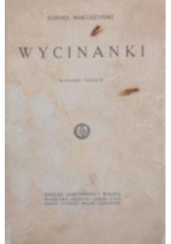 Wycinanki, 1928 r.