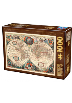 Puzzle 1000 Stara mapa