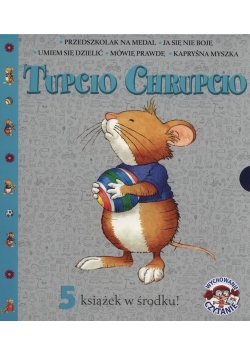 Tupcio Chrupcio 5 książek w środku
