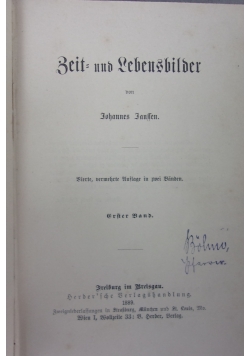 Zeit =und Lebensbilder,1889r.