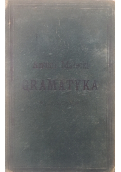 Gramatyka języka polskiego 1891 r.