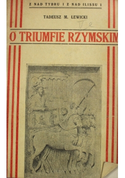 O triumfie Rzymskim 1934 r r