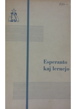 Esperanto kaj lernejo