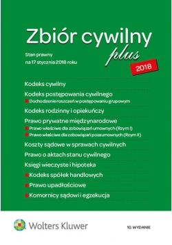 Zbiór cywilny PLUS 2018