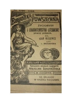Życiorysy i charakterystyki literackie pisarzów polskich