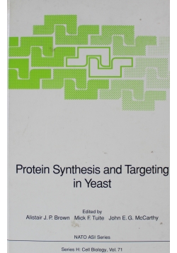 Protein Synthesis and Targeting in Yeast