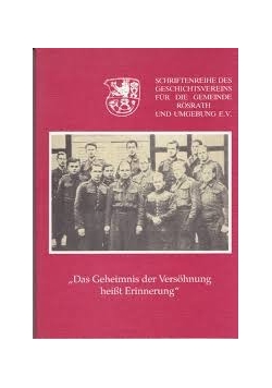 Das Geheimnis der Versohnung heisst Erinnerung