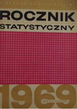 Rocznik statystyczny 1969