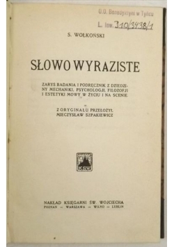 Słowo wyraziste