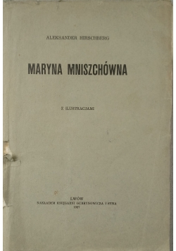 Maryna Mniszkówna, 1927 r.