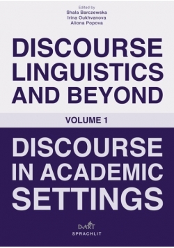 Discourse in Academic Settings Volume 1