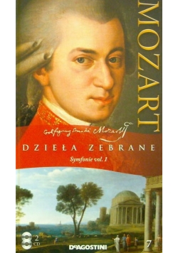 Mozart Dzieła zebrane 7 Symfonie vol.1, 2 płyty CD Nowe