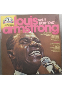 Louis Armstrong vol II 1938 do 1947 dwie płyty winylowe
