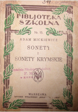 Sonety i sonety krymskie
