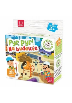 Puzzle malucha Pyr, pyr! Na budowie