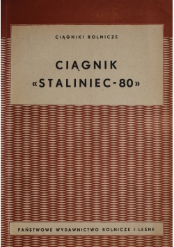 Ciągnik staliniec 80