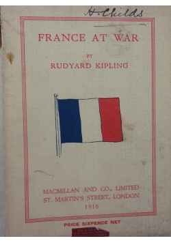 France at war,1916r.
