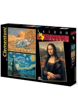 Puzzle 3x1000 Museum Collection