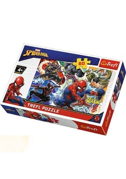 Puzzle 60 Waleczny Spider-Man