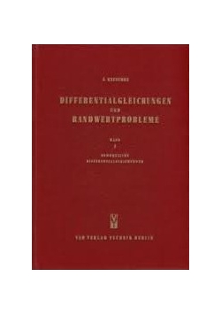 Differentialgleichungen und randwertprobleme