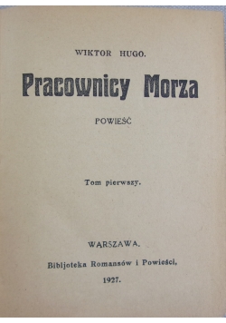 Pracownicy Morza, 1927r.
