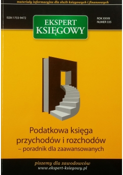 Podatkowa księga przychodów i rozchodów nr 335