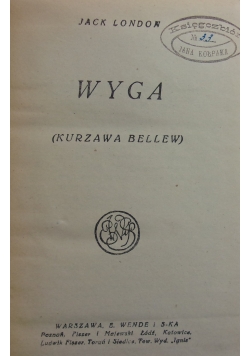 Wyga, 1925 r.