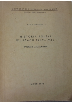 Historia Polski w latach 1939-1947