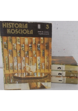 Historia Kościoła, Tom I-V(brak tomu IV)