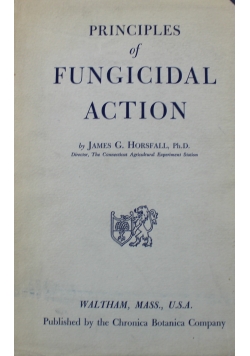 Principles of fungicidal action