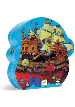 Puzzle w pudełku - Statek piracki