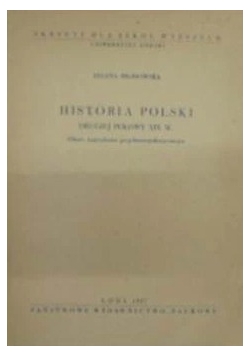 Historia Polski drugiej połowy XIX wieku