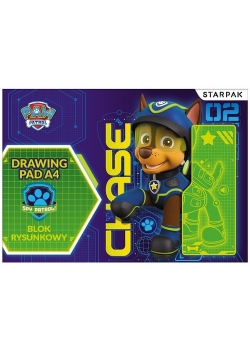 Blok rysynkowy A4 20 kartek Psi Patrol 20 sztuk