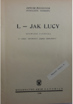 L-jak Lucy, 1946 r.